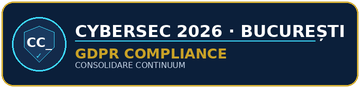 CC_ Cybersec 2026 București — GDPR Compliance
